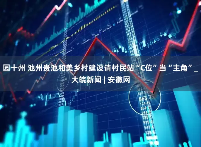 园十州 池州贵池和美乡村建设请村民站“C位”当“主角”_大皖新闻 | 安徽网